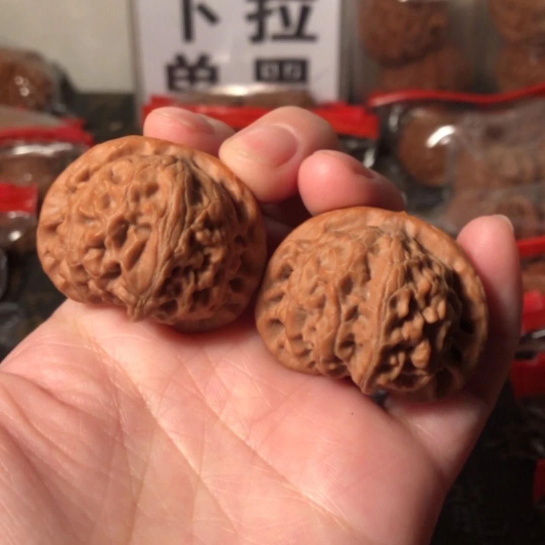 【闪购商品】文玩核桃把件宫灯40