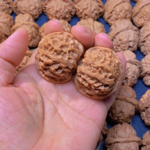 【闪购商品】吊坠文玩核桃花***气苹果42