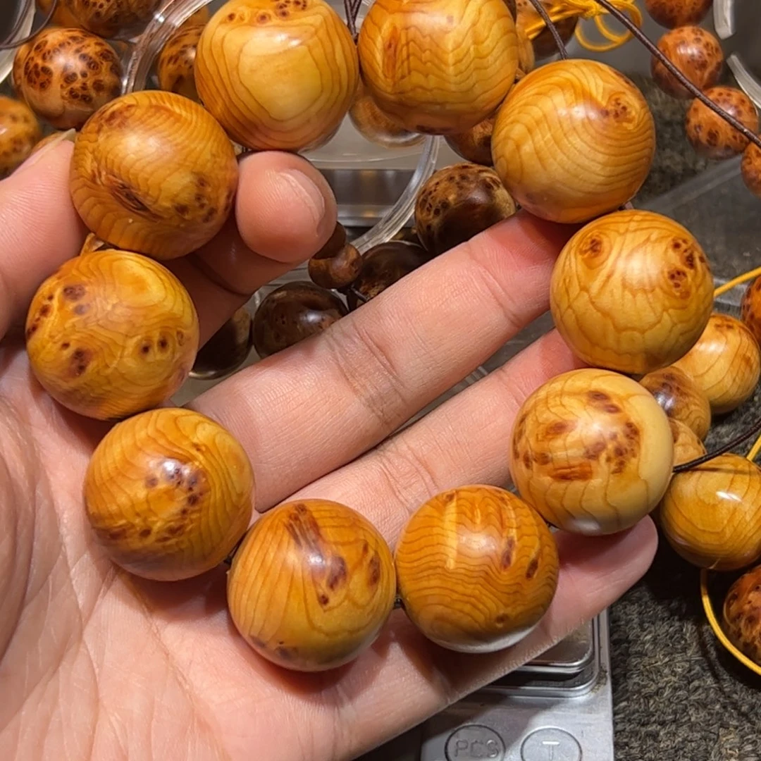 天***之柏木（崖柏）手串/手链2.5入门级瘤疤手串