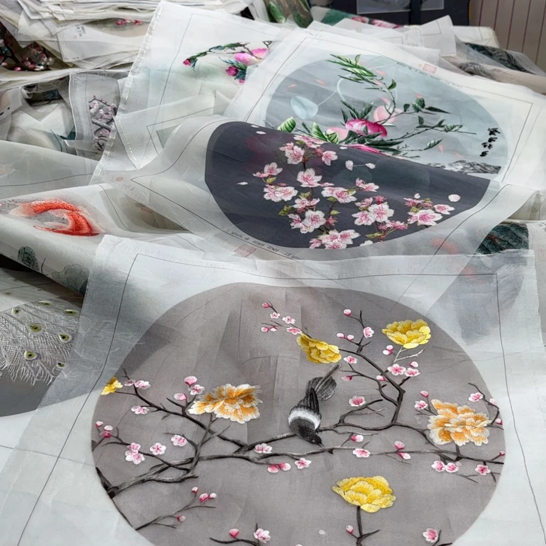 刺绣纯手工制作的一款