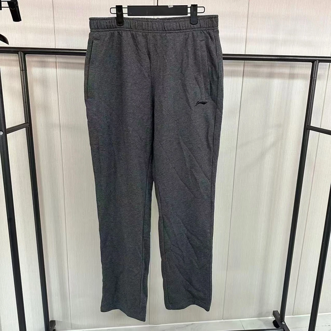 《B品以直播展示为主》李宁卫裤春秋男款休闲宽松运动长裤AKLP799