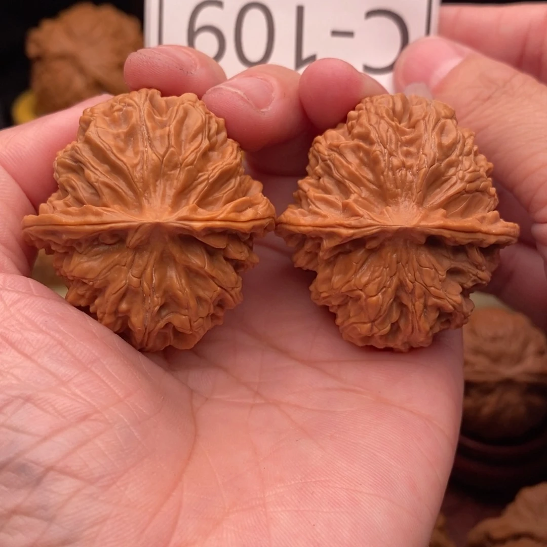 文玩核桃把件苹果40