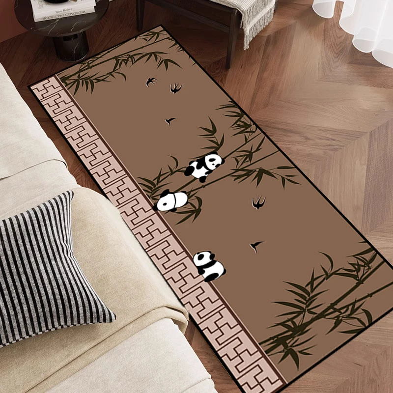 X219-6【40*160cm】硅藻泥地毯玄关门口入户玄关蛇年门垫喜庆红地垫