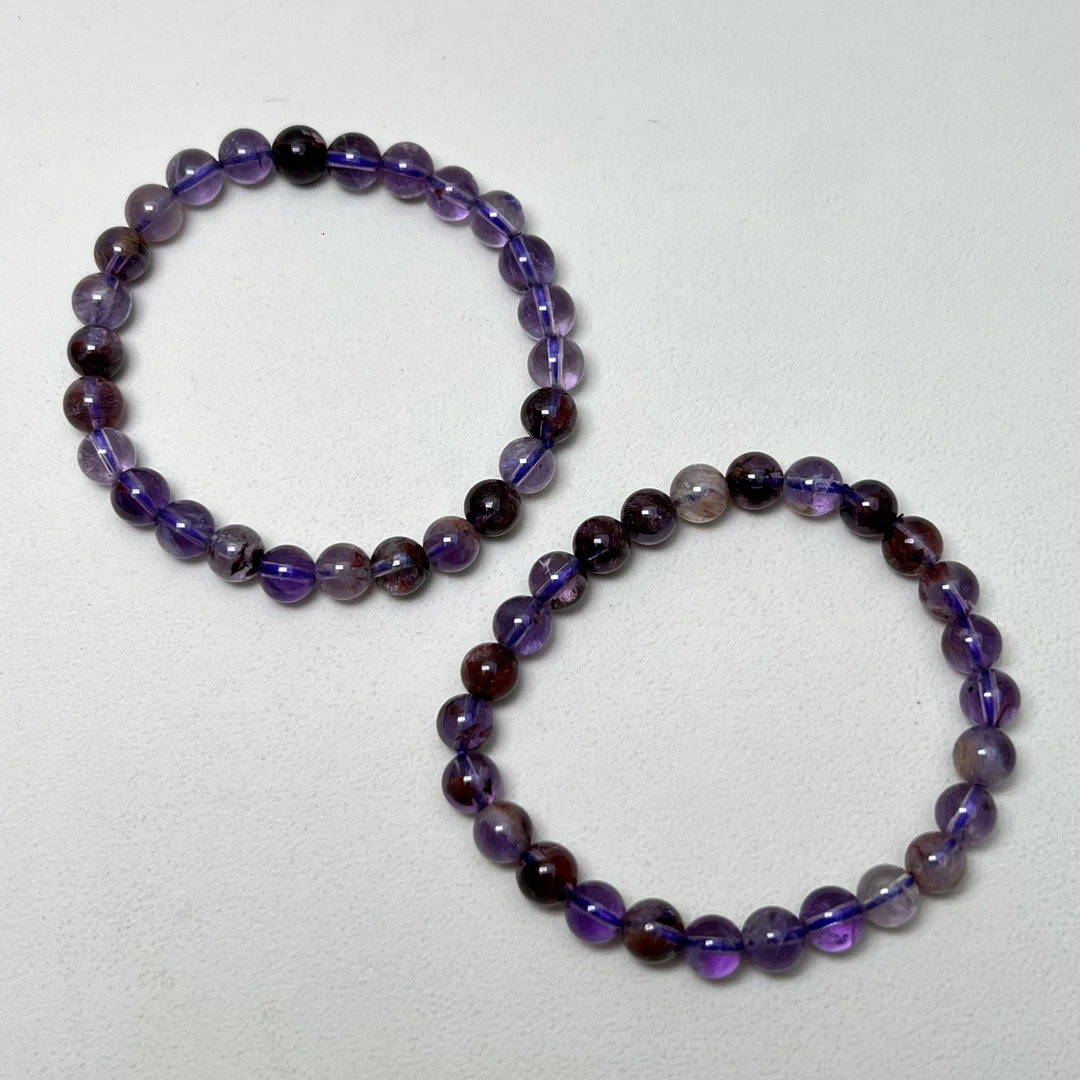 【铭记珠宝】水晶单圈圆珠手串17-DM01L66【多样性发一件】约6.5mm+