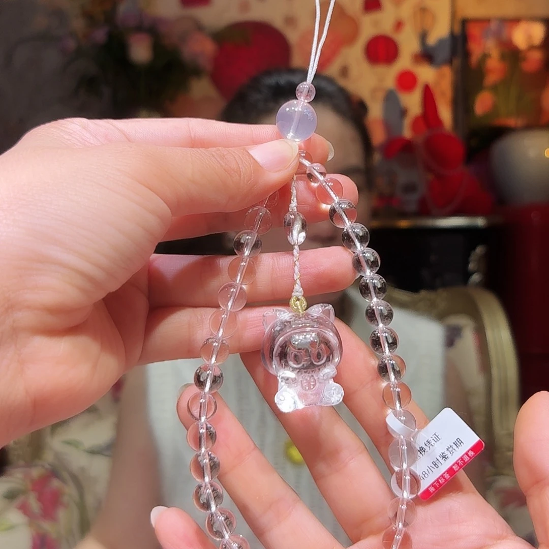 水晶手链未镶嵌手机链