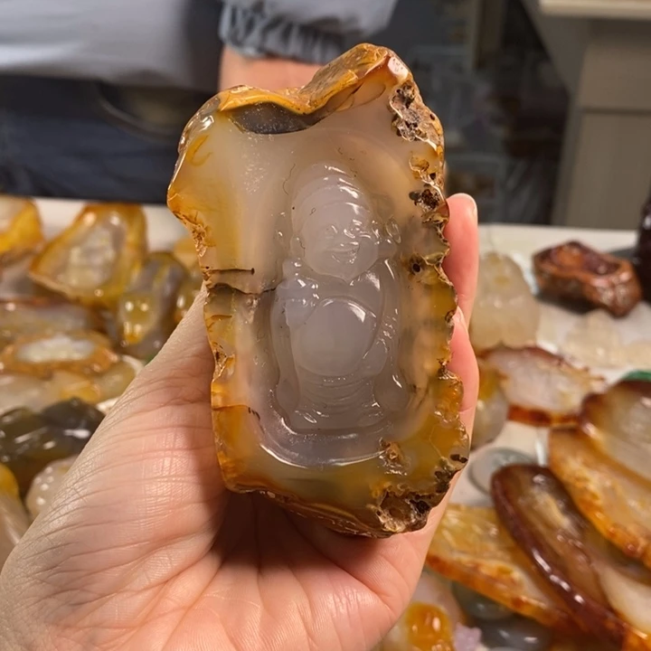 玛瑙/玉髓吊坠(不含链)未镶嵌