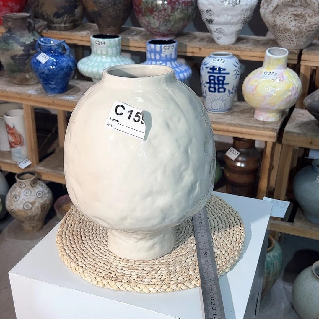 紫砂花瓶景德镇陶瓷微瑕