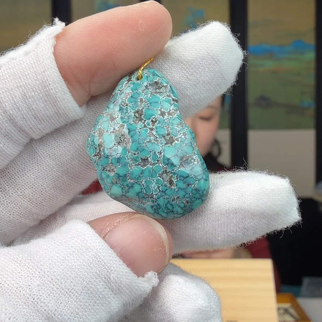 绿松石未镶嵌珠宝奇石