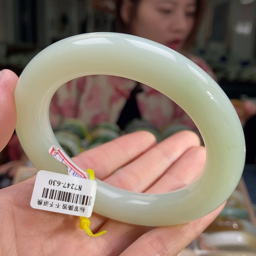 和田玉手镯未镶嵌61.62