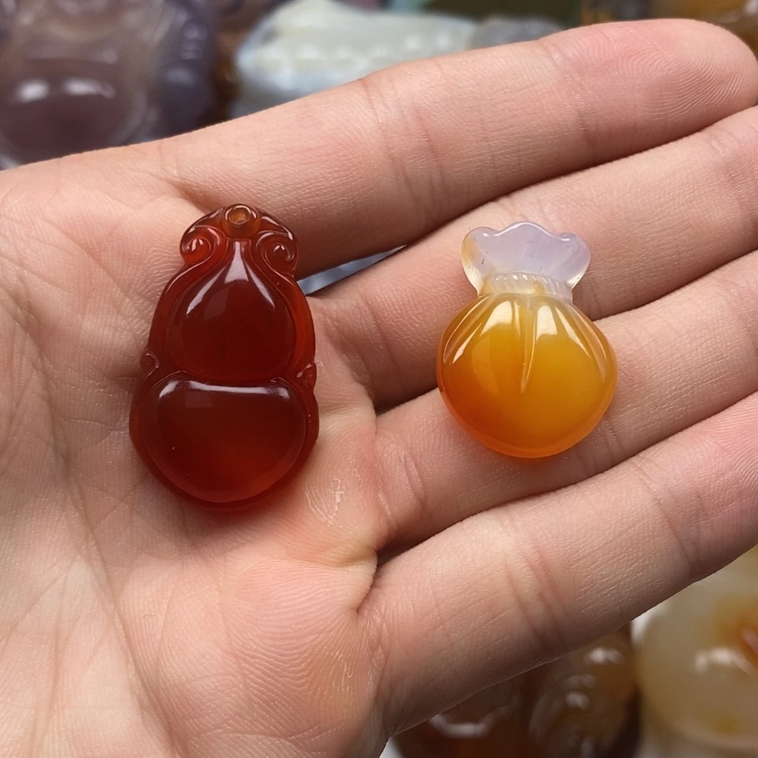 玛瑙/玉髓未镶嵌颈饰