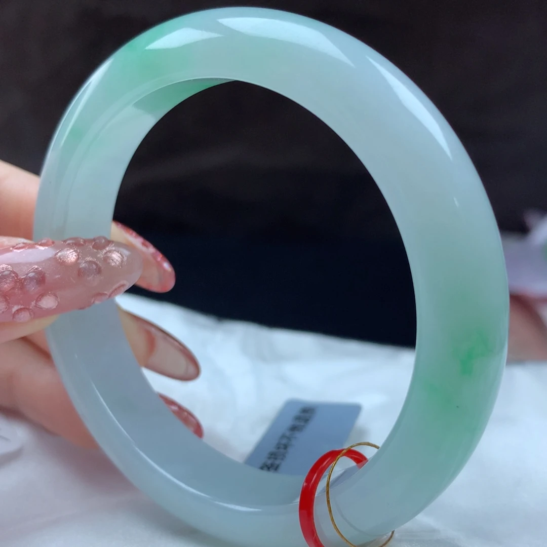 未镶嵌手镯翡翠114589,