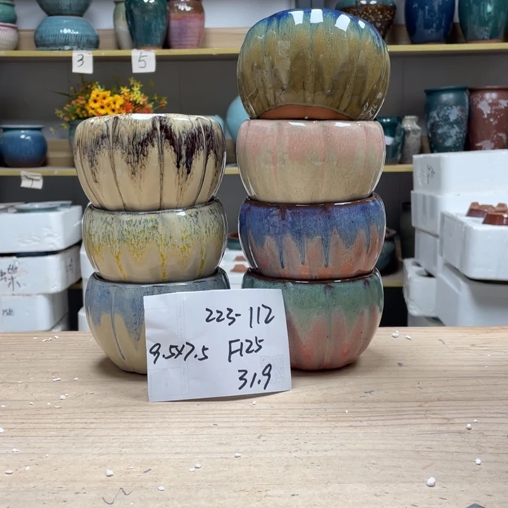 紫砂花盆多肉花盆微瑕112