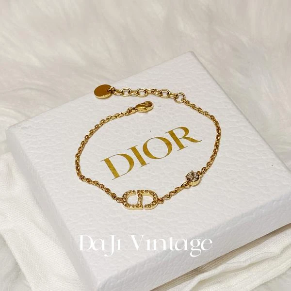 大吉中古/Dior迪奥cd带钻手链