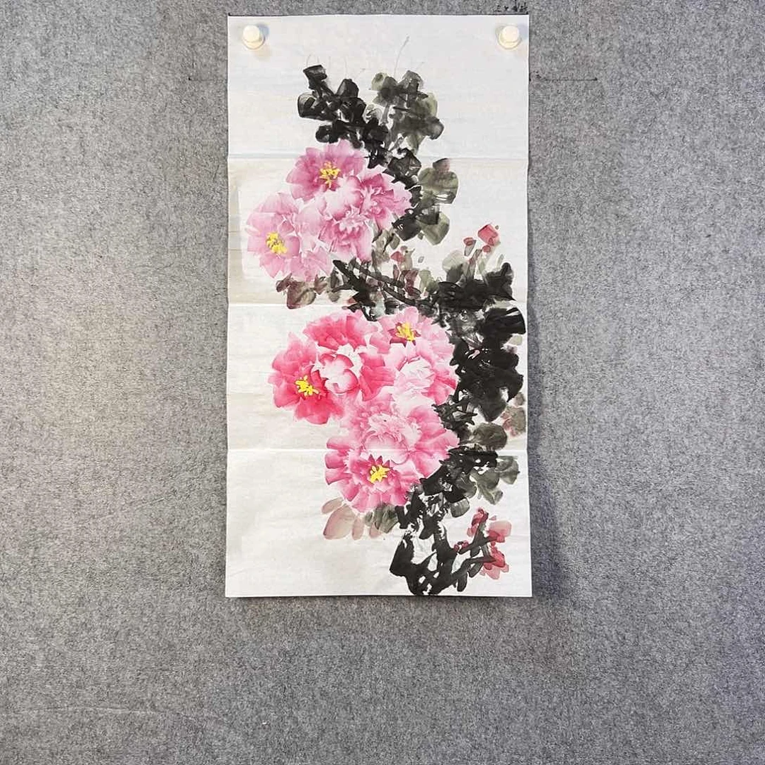 国画295 花鸟在此处飞翔也不