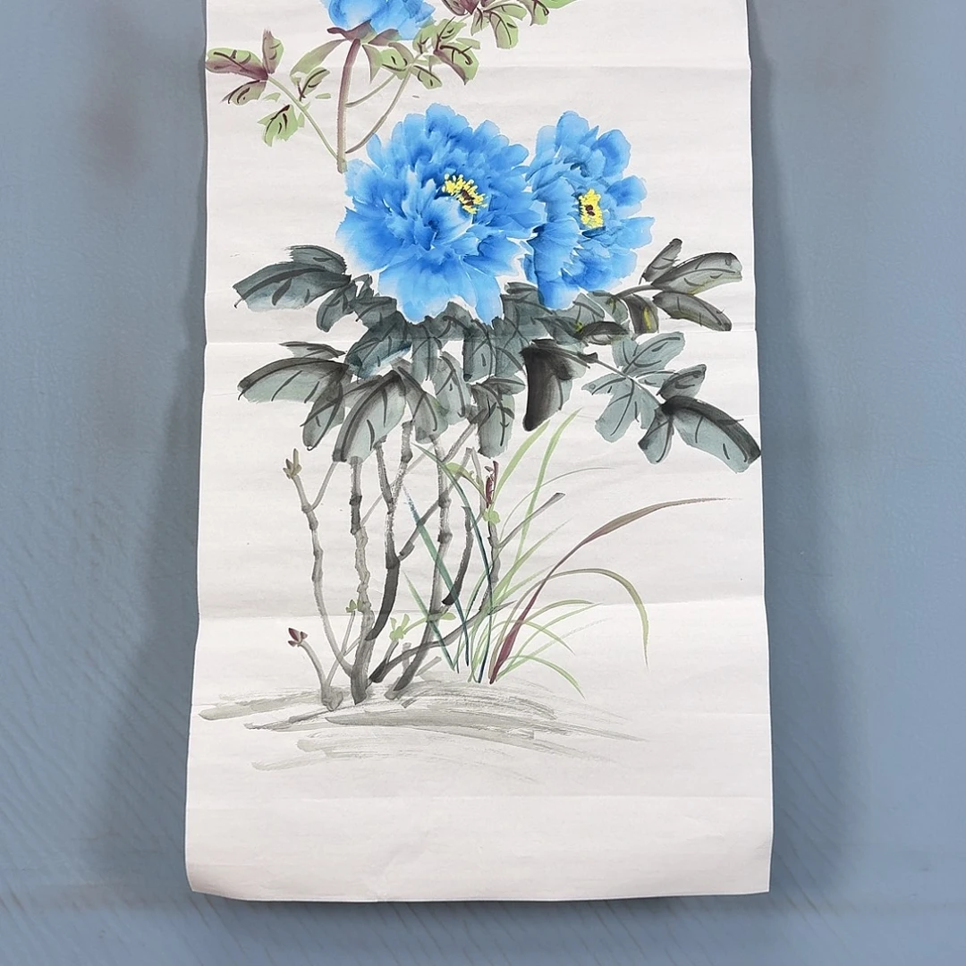 国画1905 牡丹一如你初来