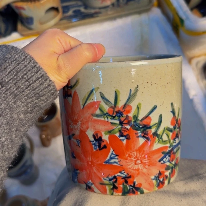 瓷片景德镇陶瓷手工手绘