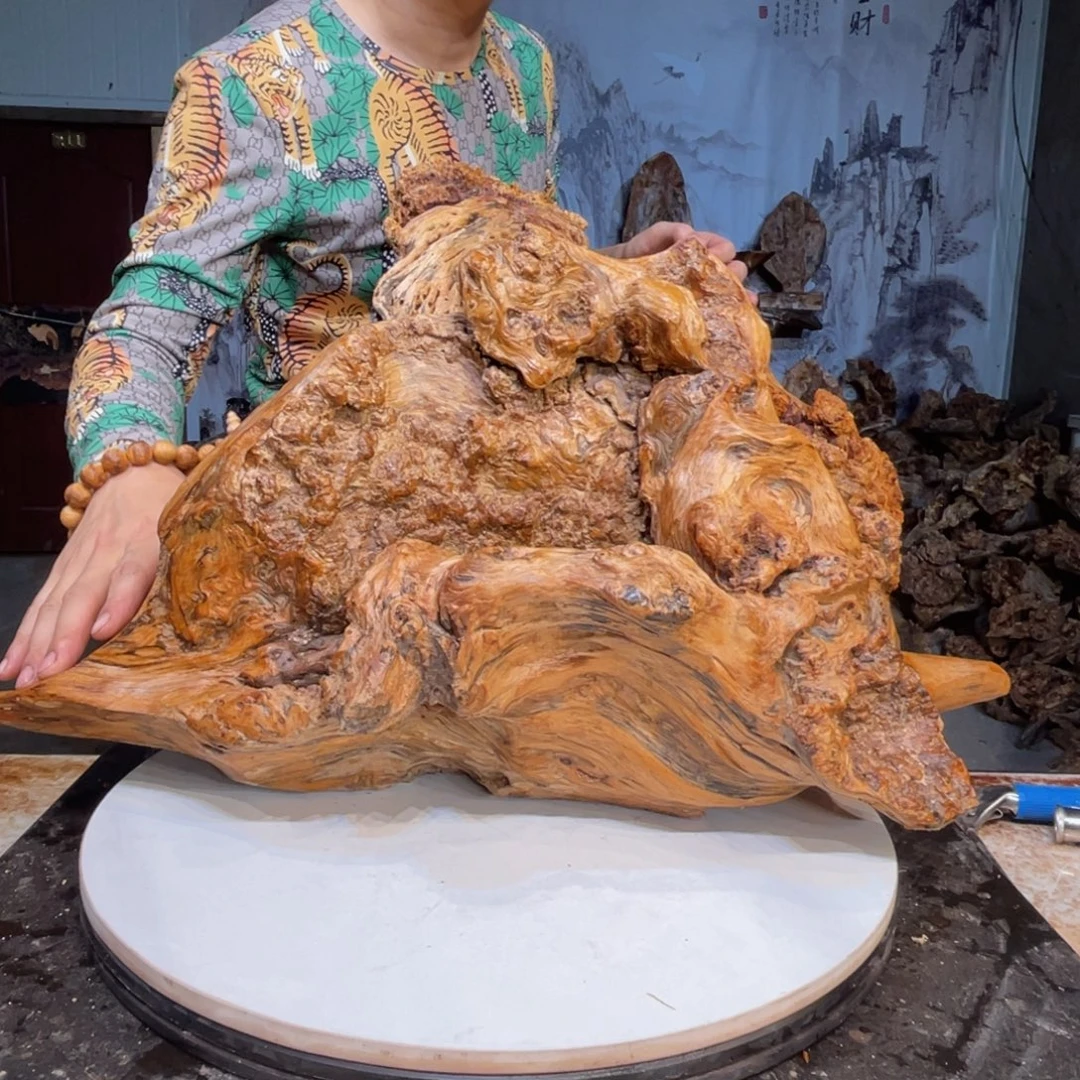 前***风木天然摆件 琥珀木24