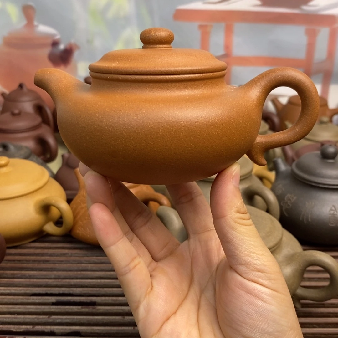茶壶紫砂200ccccc黄降坡仿古