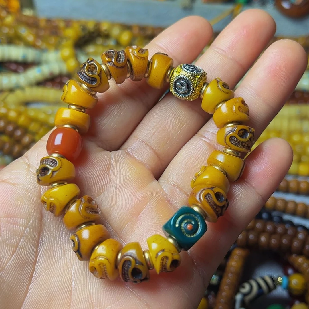 【闪购商品】颈饰玻璃普提手串/普提108