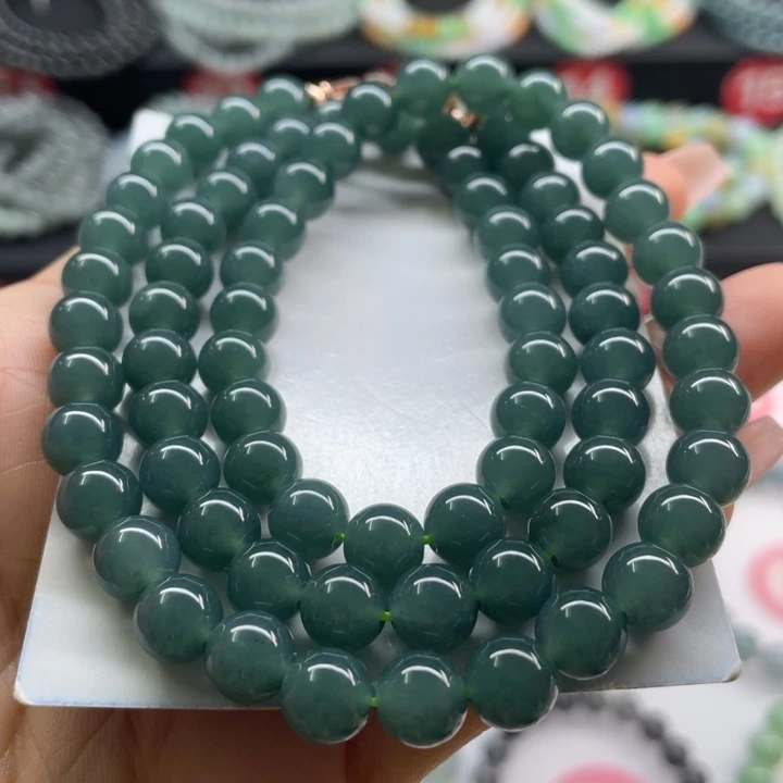 未镶嵌手链翡翠卡7.8