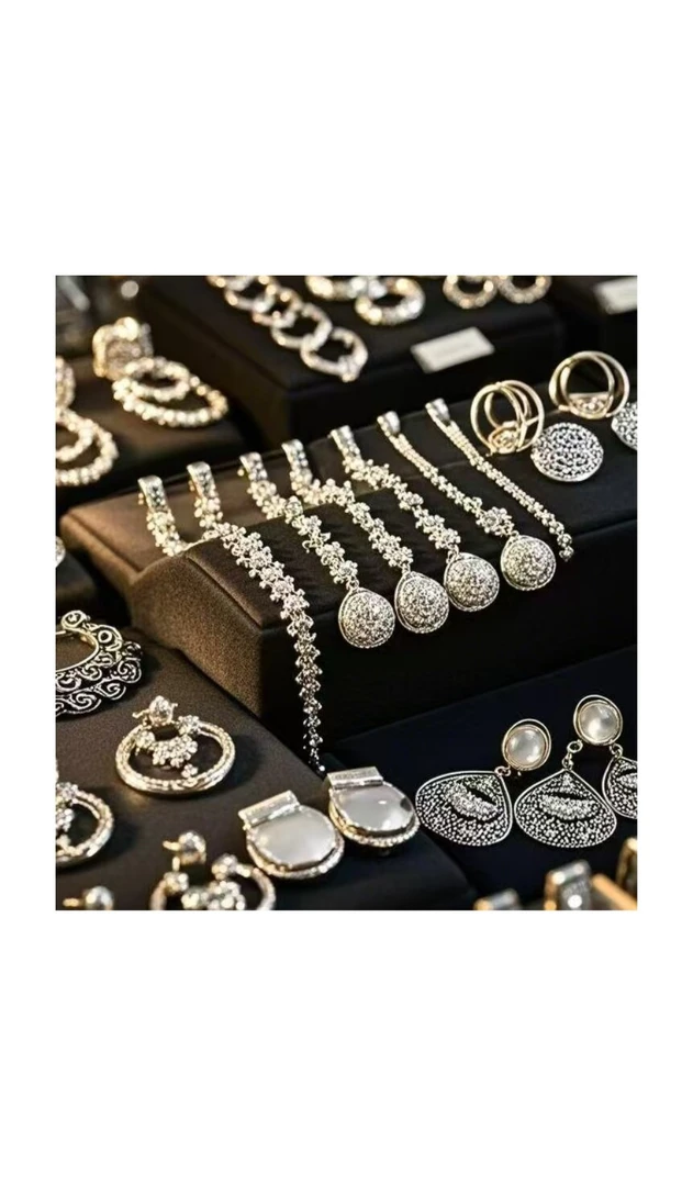 铜合金合成锆石耳饰 耳环集合 时尚气质百搭[按主播念编码下单]