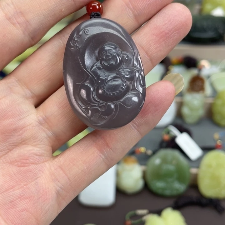 和田玉（糖玉）未镶嵌颈饰