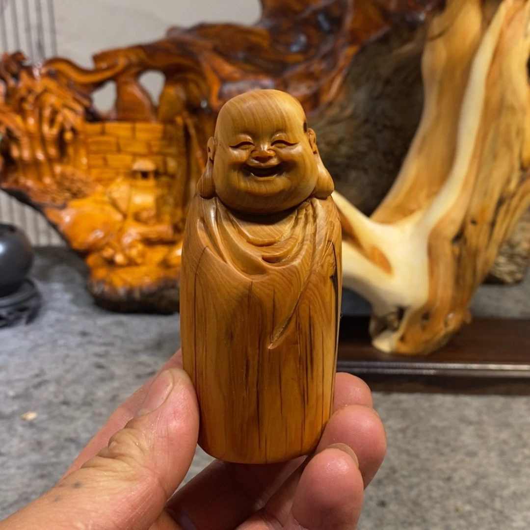 【闪购商品】柏木(崖柏)根雕木雕工艺品摆件家居手把件
