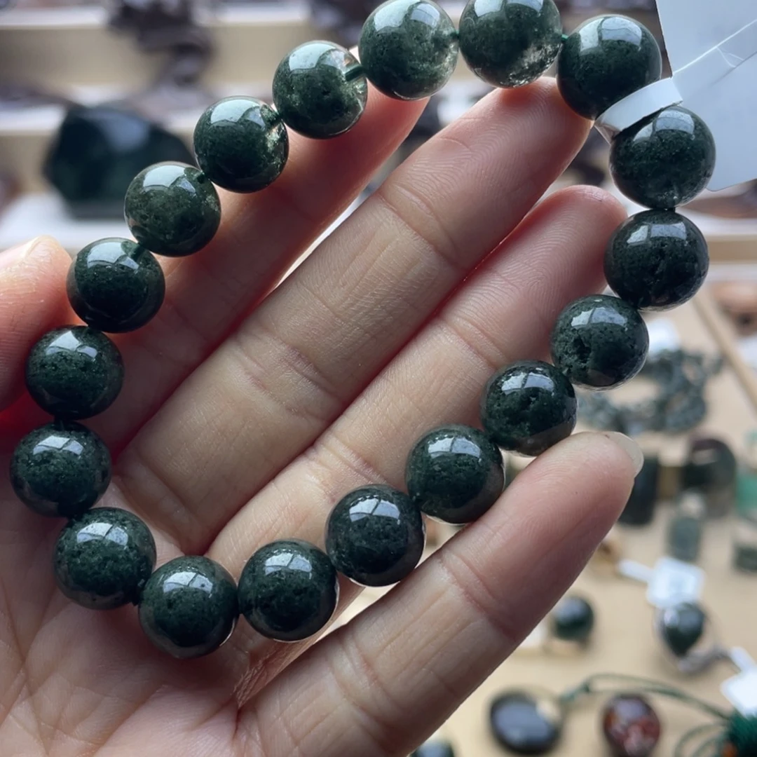 水晶手链未镶嵌绿幽灵空顶手串