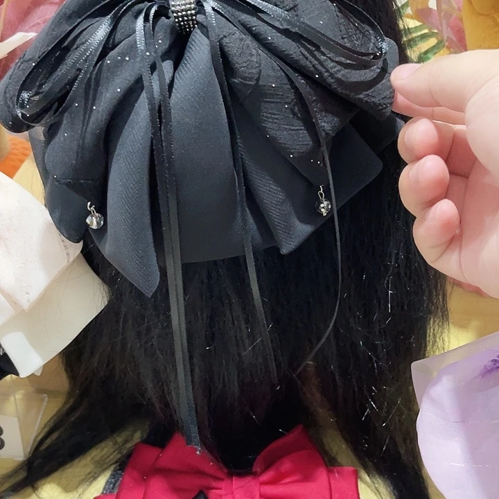 布艺铁合金蝴蝶结发夹