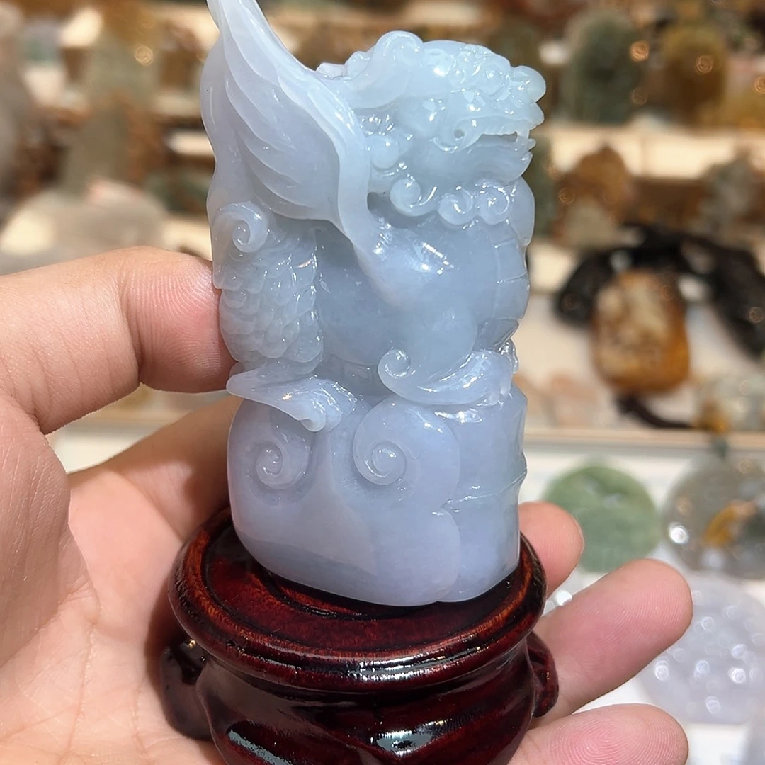 颈饰未镶嵌翡翠挂件