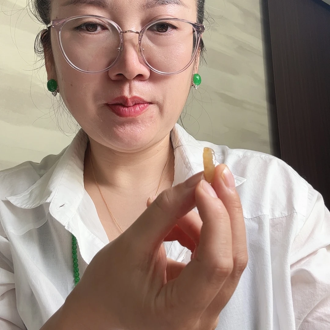 晶***晶翡翠未镶嵌颈饰天然缅甸翡翠吊坠