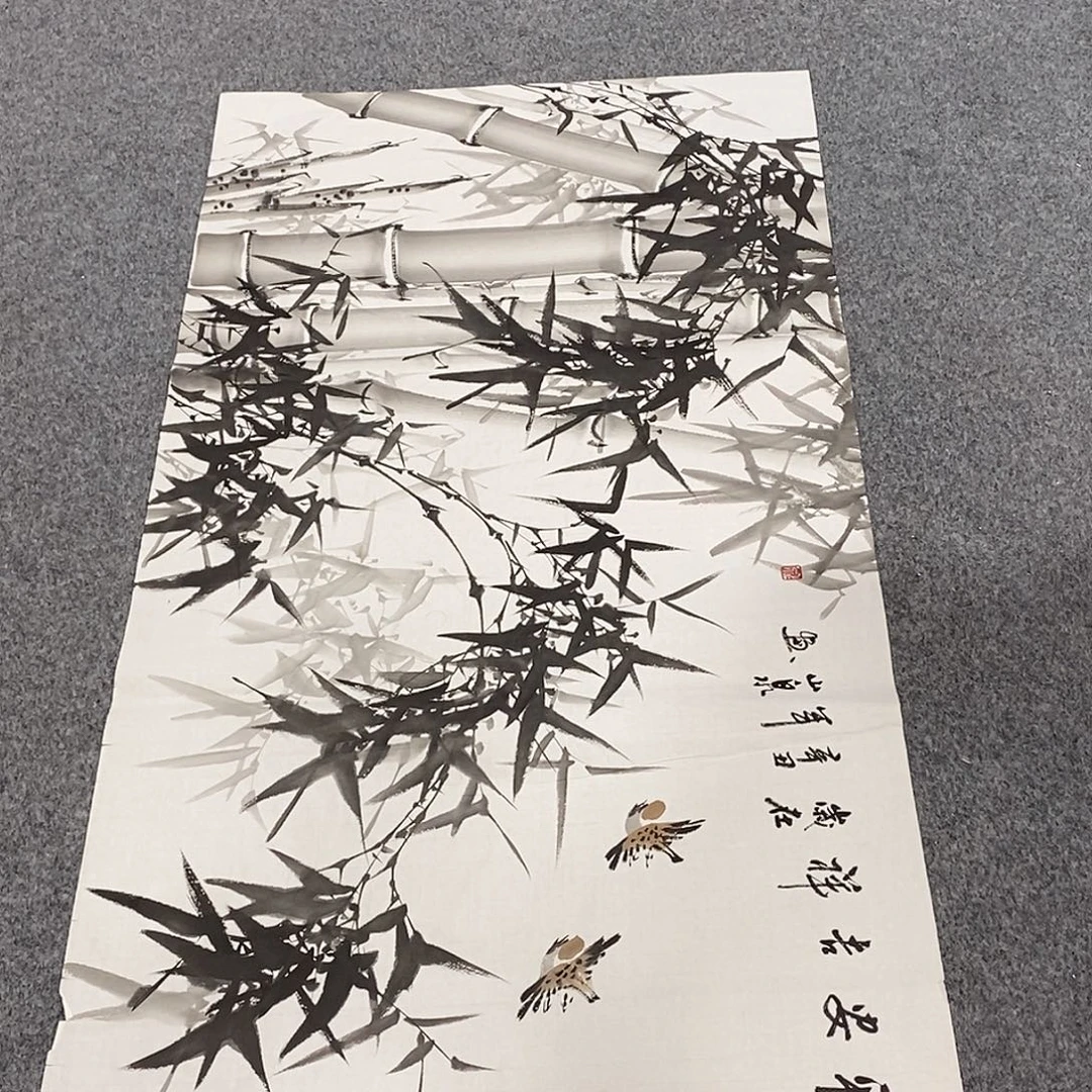 国画纯首映会过画画