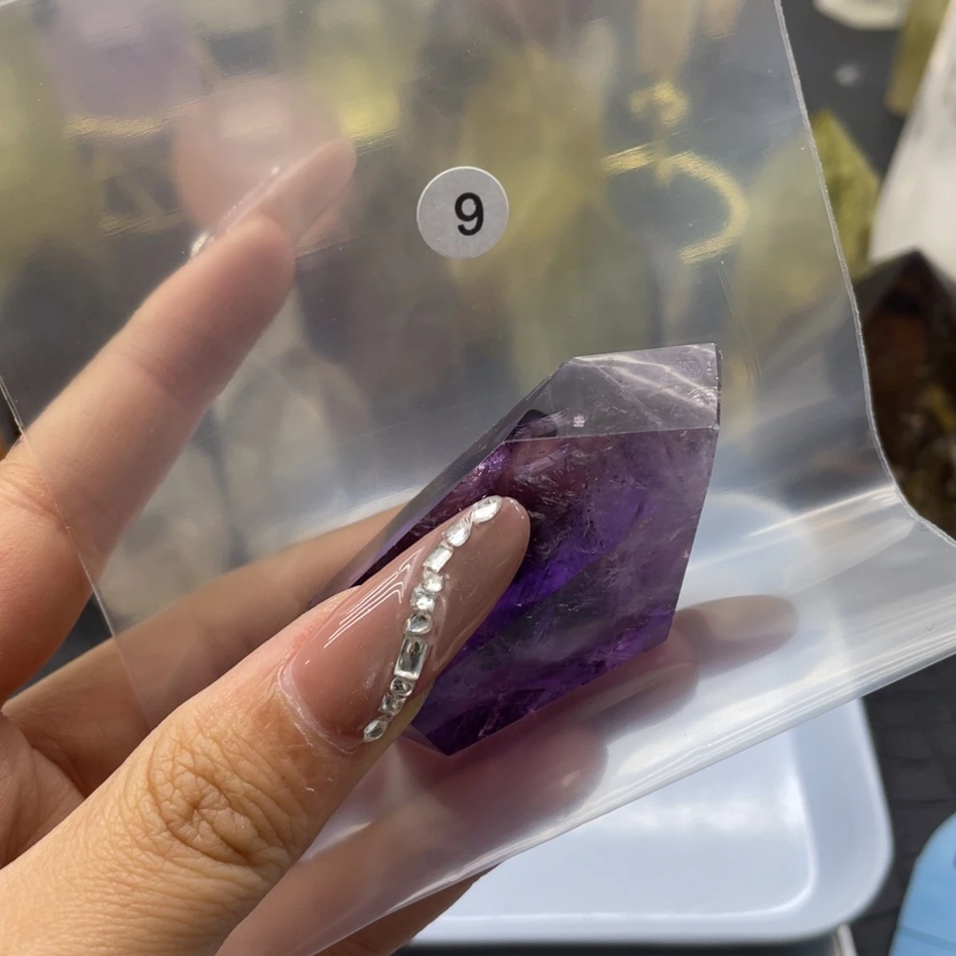 水晶天然水晶未镶嵌J*9