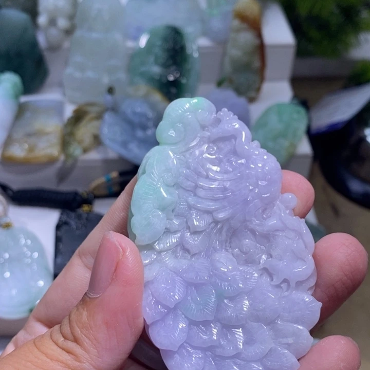 【闪购商品】颈饰未镶嵌翡翠凤凰