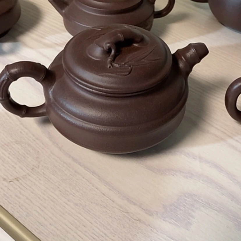【闪购商品】紫砂茶壶天青泥半手工