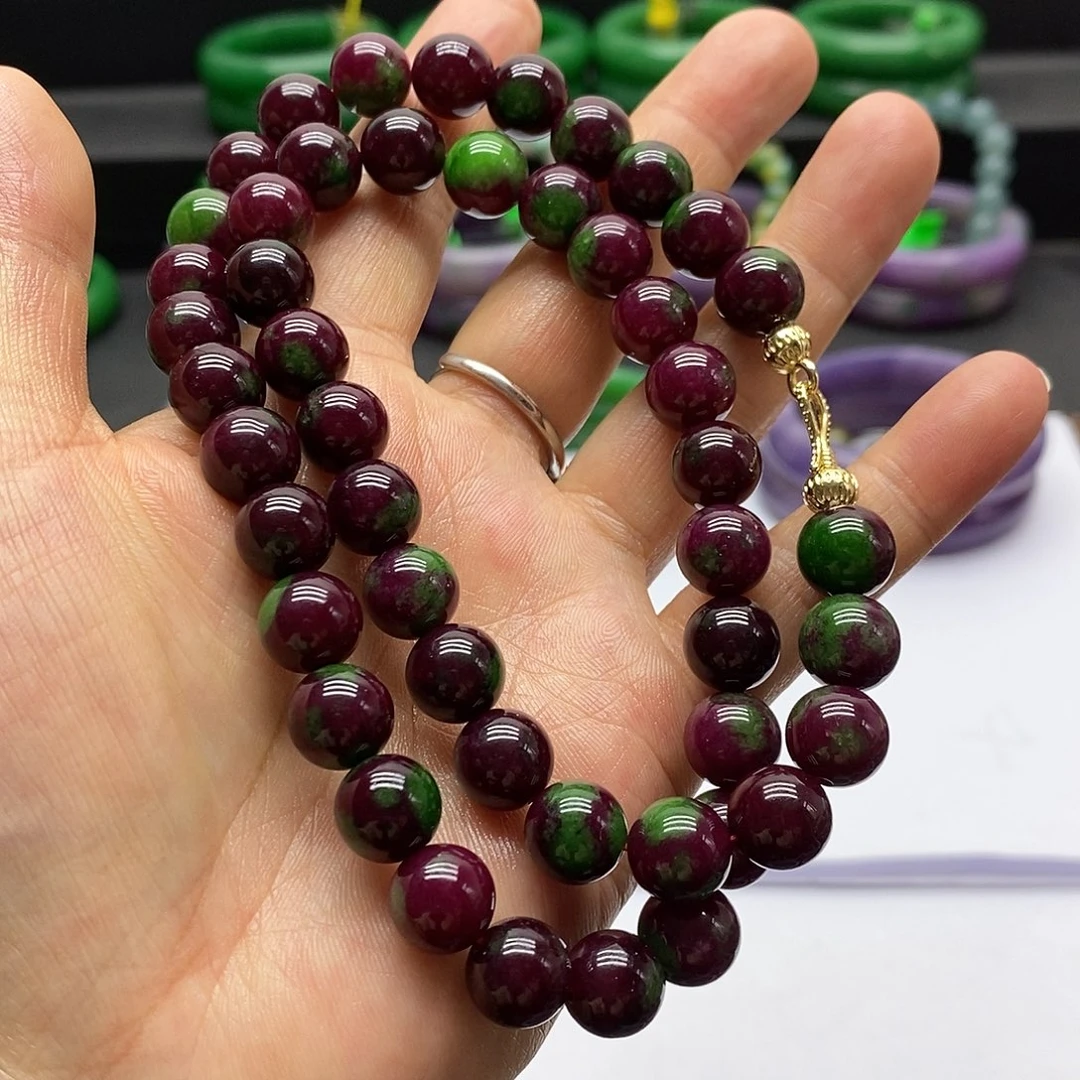 项链未镶嵌石英质玉