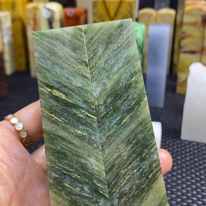 江西石吉**利青田石印章石