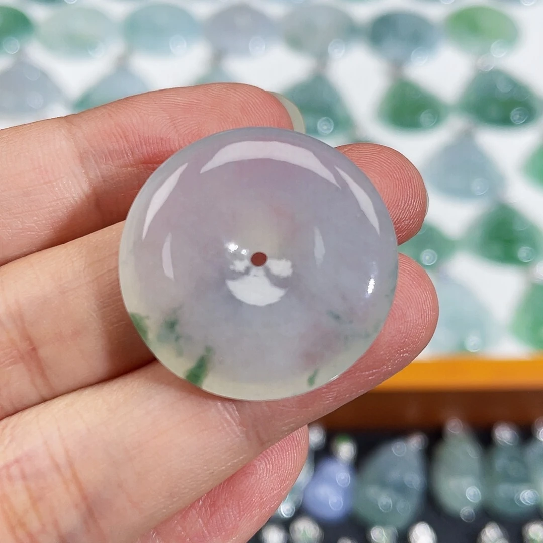 翡翠未镶嵌颈饰吊坠