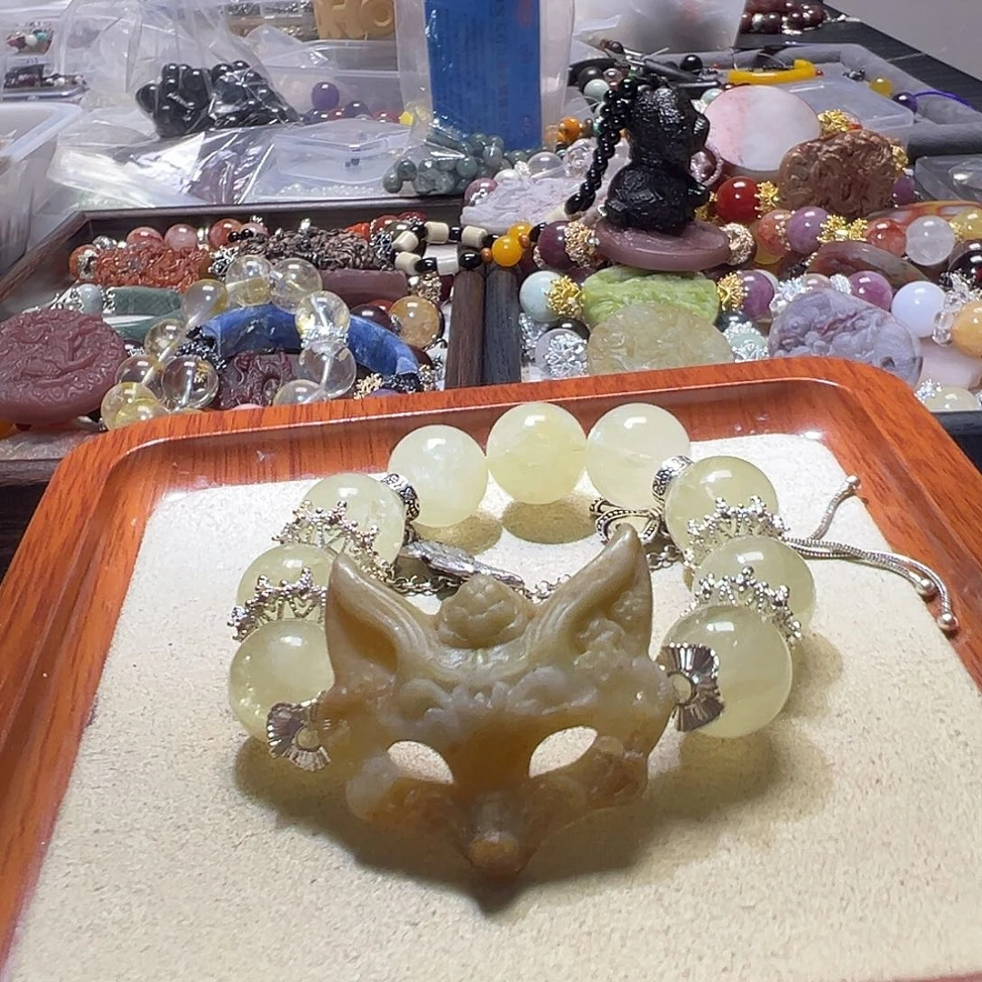 水晶手链未镶嵌水晶手链