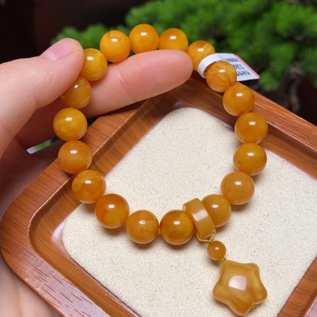 【闪购商品】手链蜜蜡未镶嵌手串