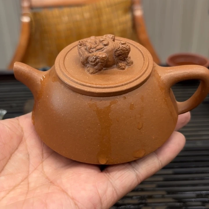茶壶紫砂降坡140毫升