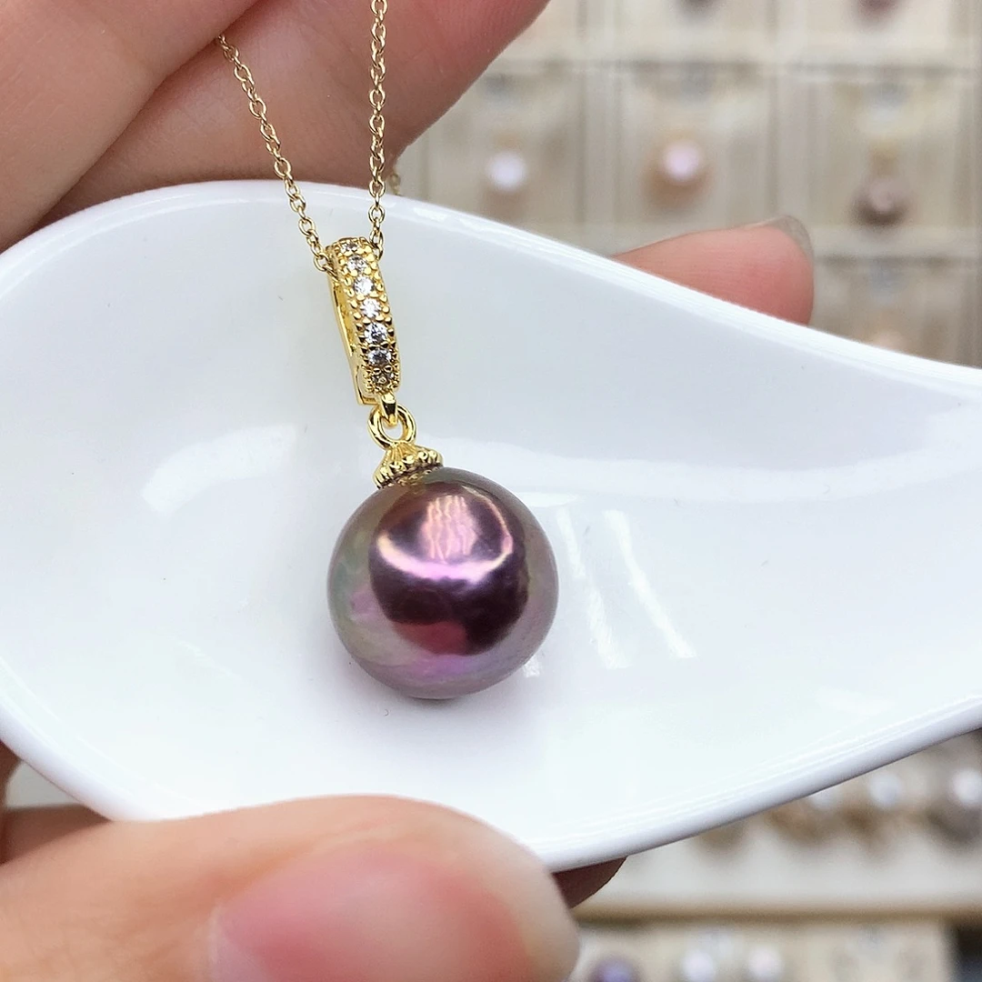 淡水珍珠颈饰合金