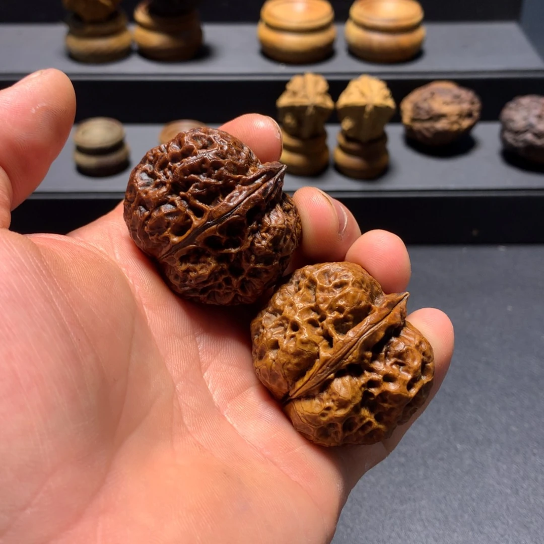 文玩核桃把件B峭壁古蟾41