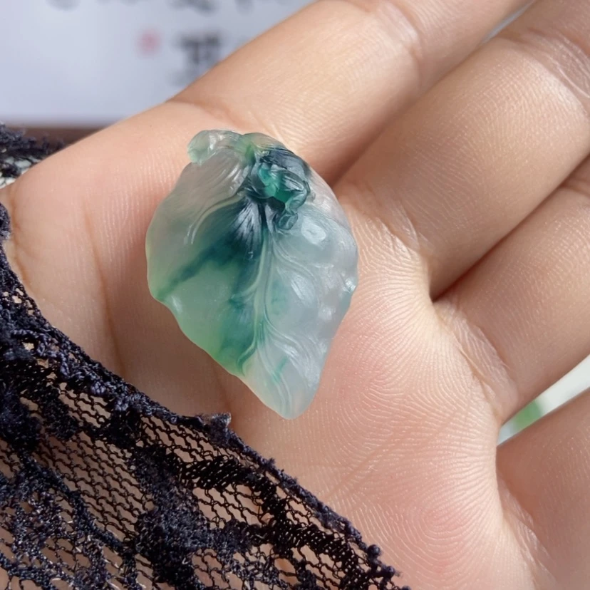 【闪购商品】未镶嵌定制翡翠树叶