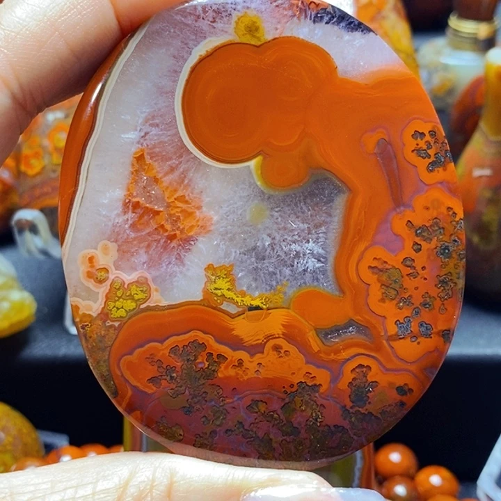 玛瑙/玉髓吊坠(不含链)未镶嵌小*