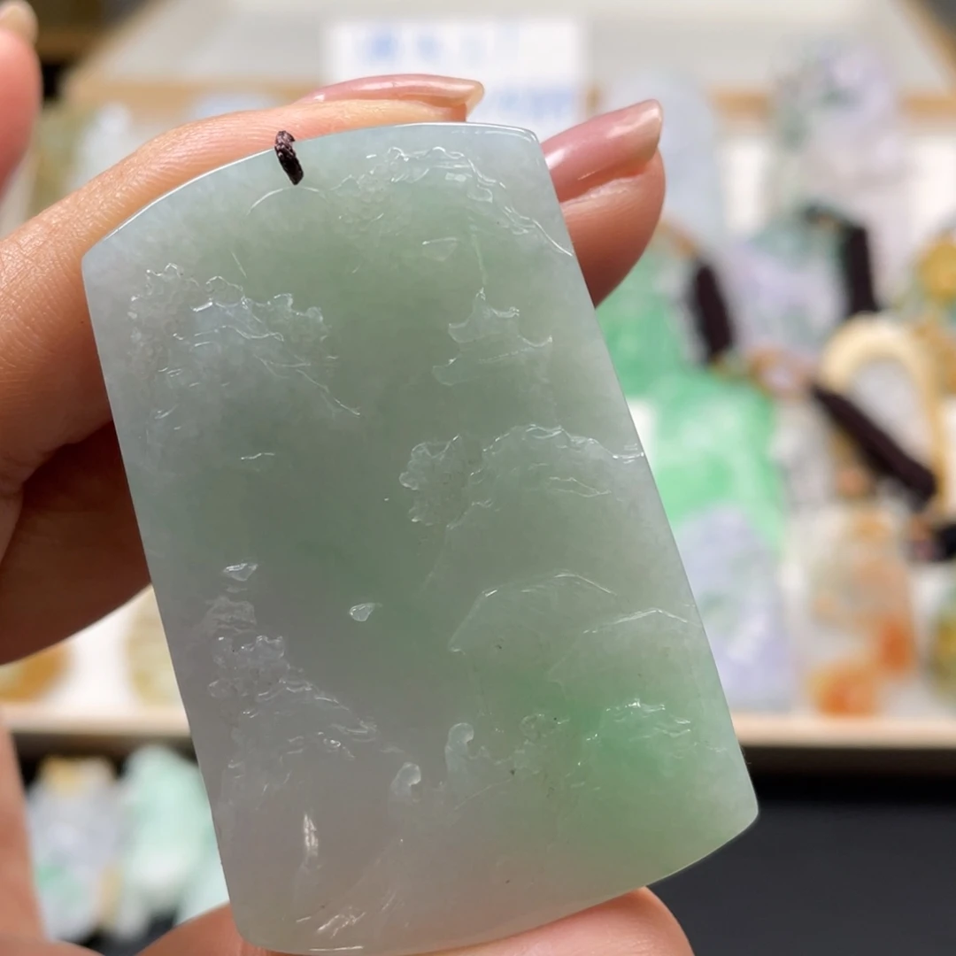 翡翠吊坠(不含链)未镶嵌