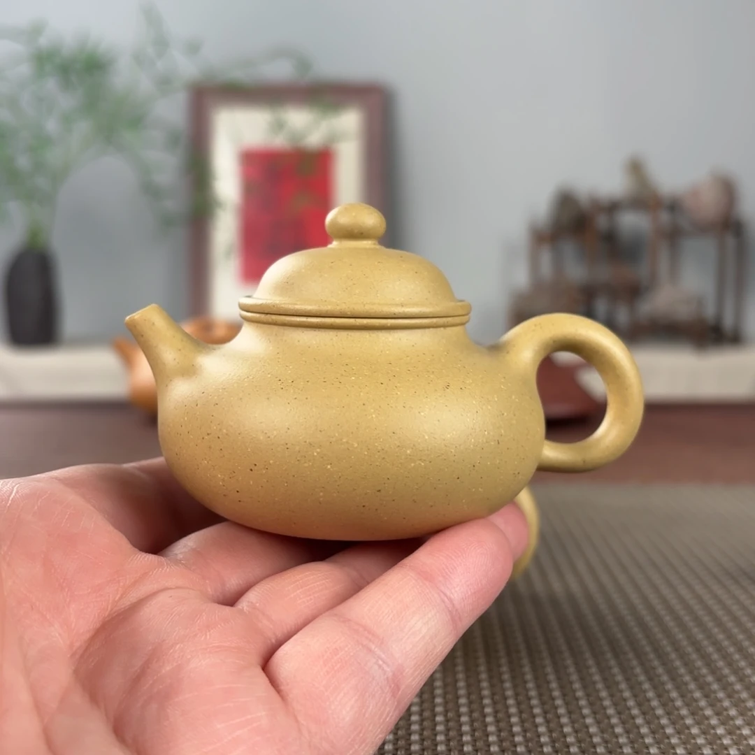 茶壶紫砂黄龙山原矿紫砂壶120