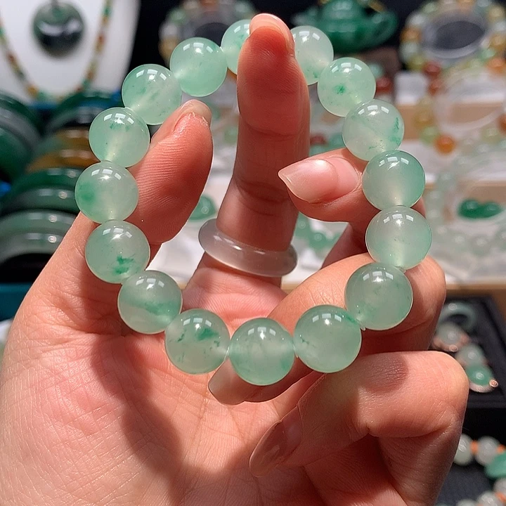 石英质玉未镶嵌手链