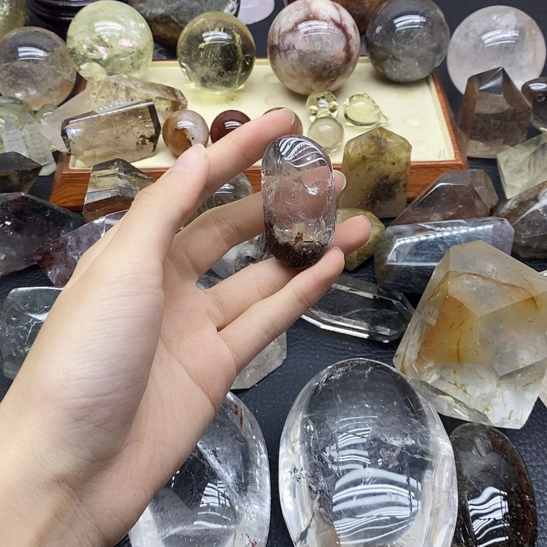 未镶嵌珠宝半成品水晶127水晶石