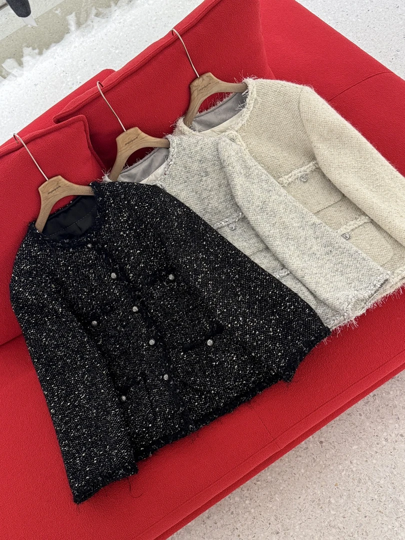 【苏大美专属】25B925香风鹅绒外套